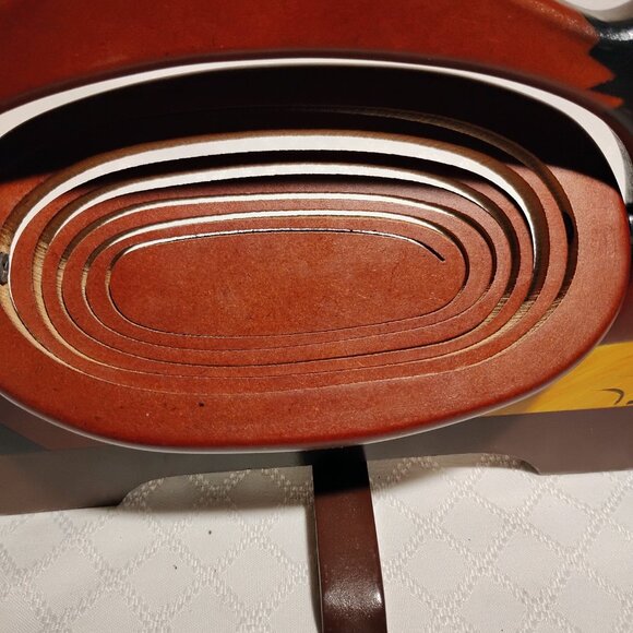 Vintage Wood Calico Cat Tray W/Expanding/Collapsible Bowl - Picture 3 of 10